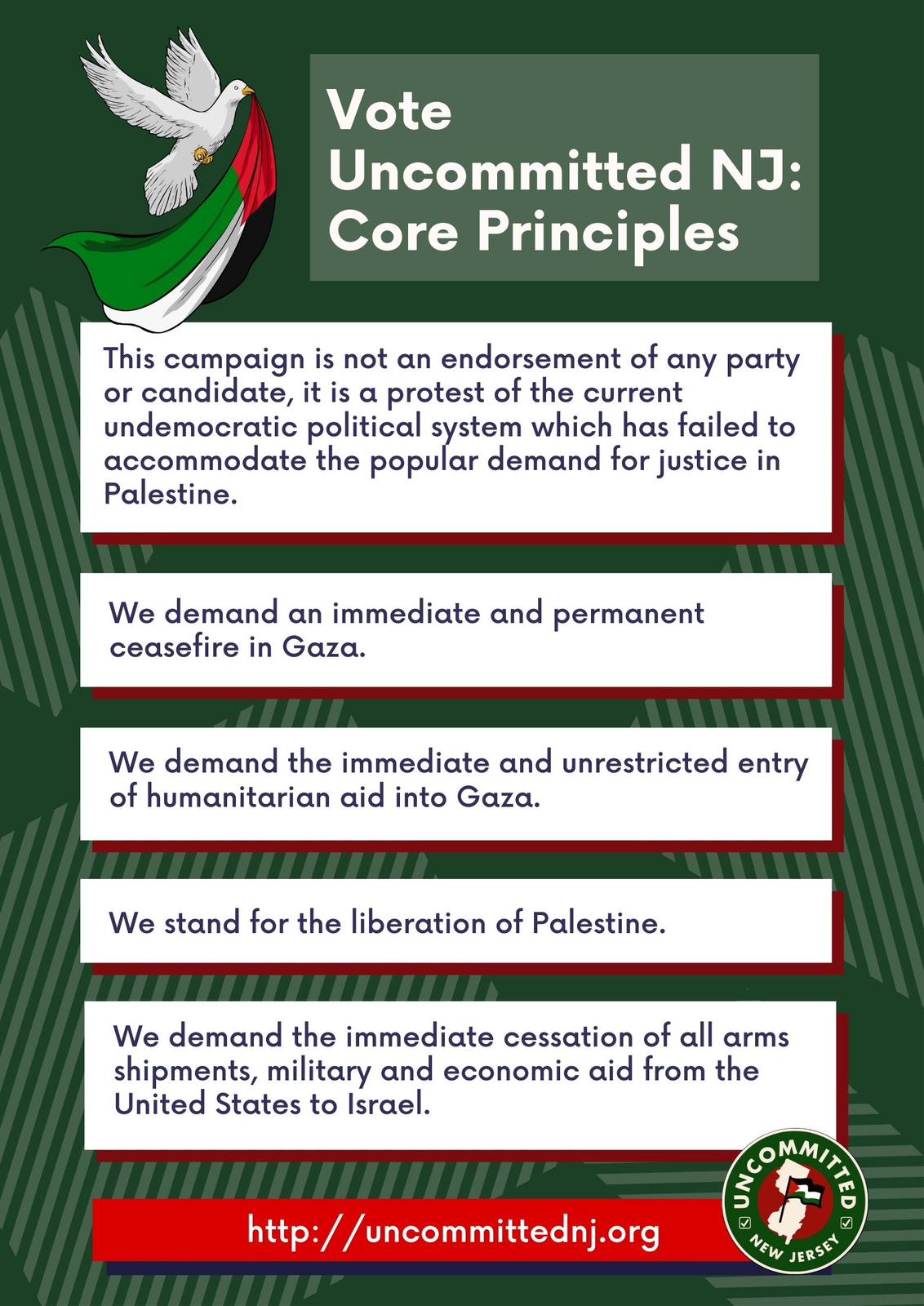 Vote Uncommitted Principles